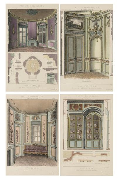 null César DALY (1811-1894) : De « Motifs

historiques, décorations intérieures,...