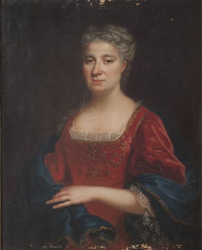 null Ecole FRANCAISE vers 1740

Portrait de femme à la robe rouge

Sur sa toile d’origine.

83,5...