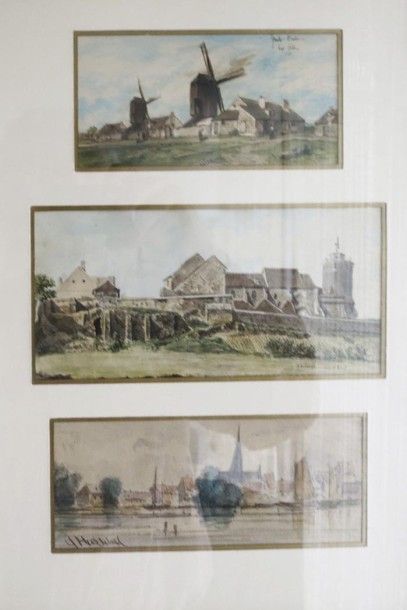 null Louis-Adolphe HERVIER (1818-1879)

Vues des Pays-Bas

Trois aquarelles dans...
