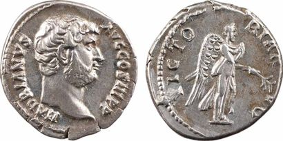 null Hadrien, denier, Rome, 134-138

A/HADRIANVS - AVG COS III PP

Buste à droite

R/VICTO...