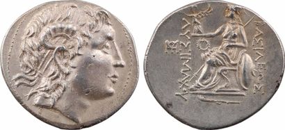 null Thrace (royaume de), au nom de Lysimaque, tétradrachme, Cyzique (Mysie) ? c.200-190...