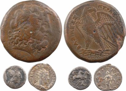 null Égypte, République romaine, Trébonien Galle, lot de 3 monnaies antiques









Etat...