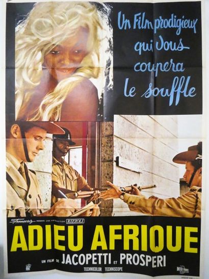 null  ADIEU AFRIQUE (1963)
de Jacopetti et Prosperi
Affiche, 160 x 120 cm
Interfrance...