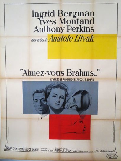null AIMEZ-VOUS BRAHMS ? (1961)

d'après Françoise Sagan / de Anatole Litvak. Avec...
