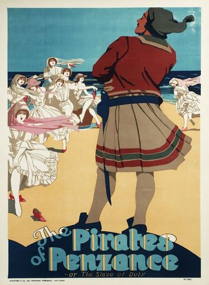 null ?The Pirates of Penzance or The Slave of Duty', opérette anglaise, c. 1870-1890,...