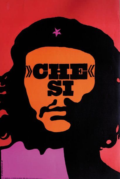 ROMAN CIESCLEVICZ (1930-1996) Che si, 1968 Edition George Fall. Impression offset...