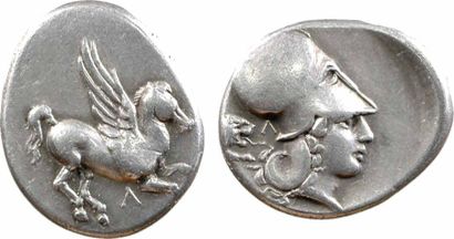 GREEK COINS Acarnanie, statère, Leukas, c.350-320 av. J.-C. BMC.65 Calciati P.II,...