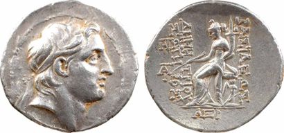 GREEK COINS Syrie, Démétrios Ier Soter, tétradrachme, Antioche, 155-154. Pz.2968...