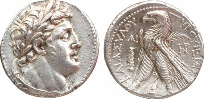 GREEK COINS Phénicie, shekel, Tyr, après 126-125 av. J.-C. Cf. BMC.96-98 TTB+ 28,0...