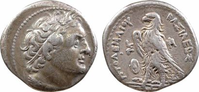 GREEK COINS Égypte, Ptolémée II, tétradrachme, Alexandrie, 272-265 av. J.-C. Sv.552...
