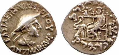 GREEK COINS Royaume de Bactriane, Antialchide, drachme, c.115-100 av. J.-C. Mitchiner...
