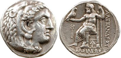 MONNAIES ANTIQUES Macédoine, Alexandre le Grand, tétradrachme, Arade, 323-316 av....