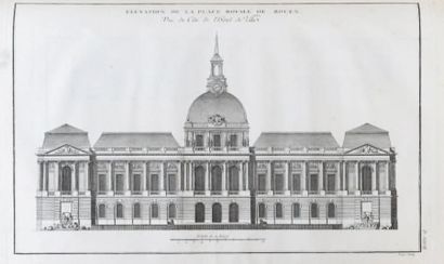 PATTE Monumens érigés en France à la Gloire de Louis XV. Ouvrage enrichi des Places...