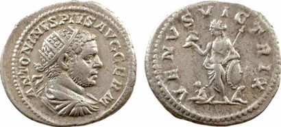 null Caracalla, antoninien, Rome, 213-217 A/ANTONINVS PIVS AVG GERM Buste radié à...