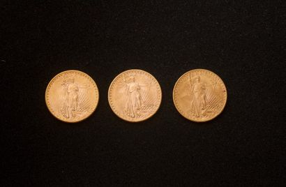 null 3 pièces 20 $ or 1924