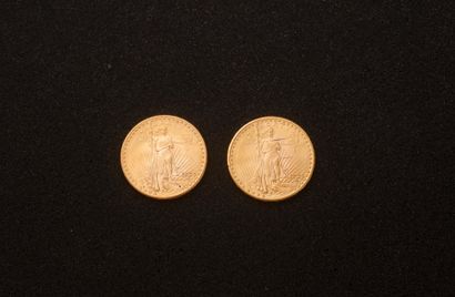 null 2 pièces 20 $ or 1925