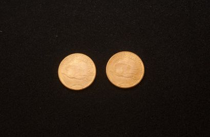 null 2 pièces 20 $ or 1925