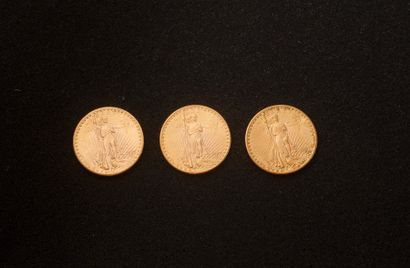 null 3 pièces 20 $ or 1927