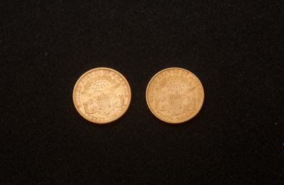 null 2 pièces 20$ or 1897