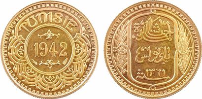null Tunisie, Ahmed, module de 100 francs or, 1942 - AH 1361, Paris

A/TUNISIE

Fleurons,...