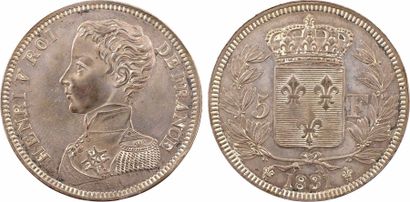 null Henri V, 5 francs, 1831 Bruxelles (Würden)

A/HENRI V ROI - DE FRANCE

Buste...