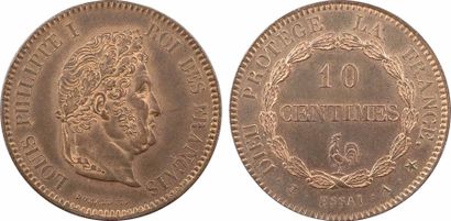 null Louis-Philippe Ier, essai de 10 centimes au coq, s.d. Paris

A/LOUIS PHILIPPE...