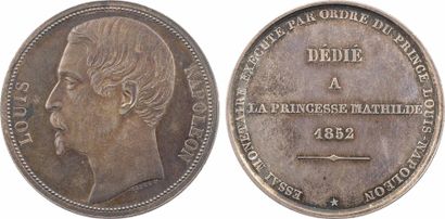 null IIe République, module de 5 francs LNB, Princesse Mathilde, 1852 Paris

A/LOUIS...