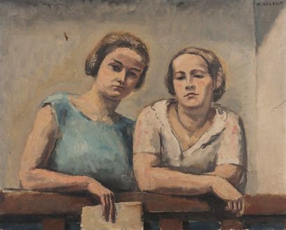 Maurice ASSELIN (1882 - 1947) Maurice ASSELIN (1882 - 1947)

Portrait de deux femmes...