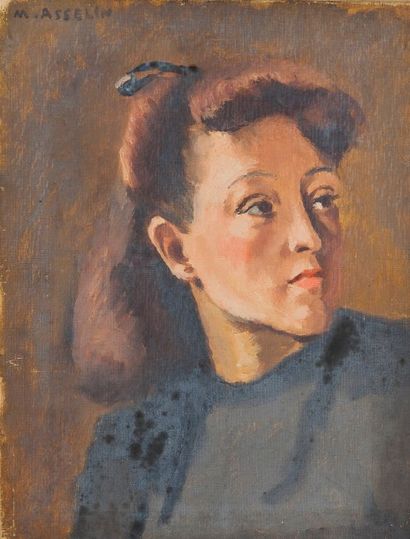 Maurice ASSELIN (1882 - 1947) Maurice ASSELIN (1882 - 1947)

Portrait de jeune femme...