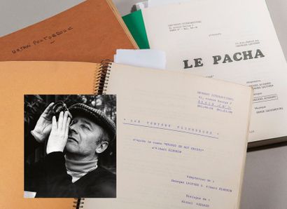 null Gilles GRANGIER, Auguste LEBRETON, Michel AUDIARD. Le rouge est mis. 1957. Annotations.

Ronéotype...