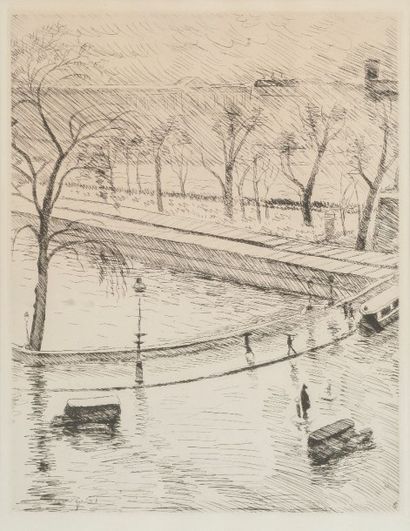 null Albert MARQUET

Scène de rue

Gravure.

A vue : 36 x 27,5 cm

Insolé