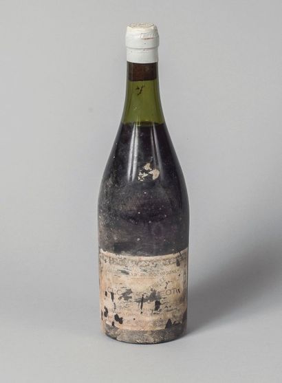 null 1 bouteille de Clos Vougeot supposé 1929 Frédéric Mugnier Propriétaire à Chambolle...