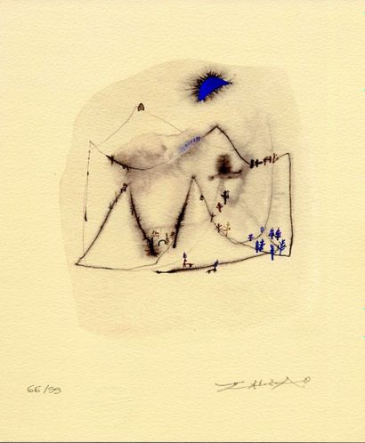 null Zao WOU-KI (1921-2013)

Lune Bleue, 1950-2006

Estampe au pochoir (aquarelle,...