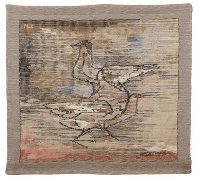 null Zao WOU-KI (1921-2013)

Deux Oiseaux, 1953

Tapisserie réalisée à la main par...
