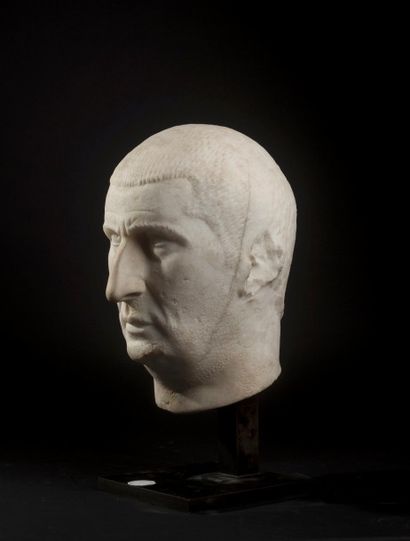 null PORTRAIT PRESUME DE L’EMPEREUR PUBLIUS SEPTIMIUS GETA.

Epoque Romaine, III...