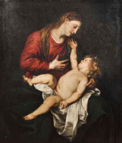 null ECOLE DU DEBUT DU XVIIIE SIECLE

Vierge à l’enfant

Toile 

122 x 105 cm