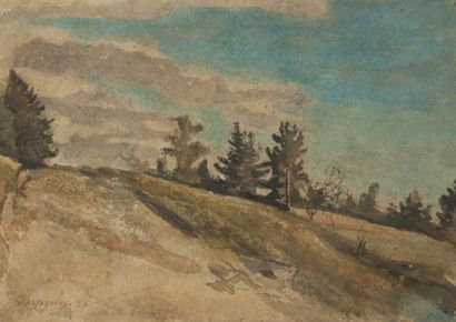 null HENRI JOSEPH HARPIGNIES 

(Valenciennes 1819 – Saint – Privé 1916)

Paysage...