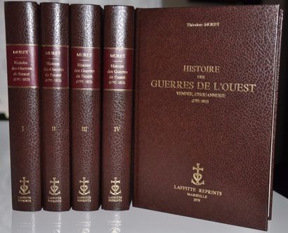 null MURET (Théodore) Histoire des guerres de l'Ouest - Vendée chouannerie (1792-1815).

5...