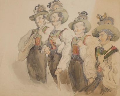 null Ecole FRANCAISE du XIXe siècle

Ensemble de douze dessins ou aquarelles :



Marin...