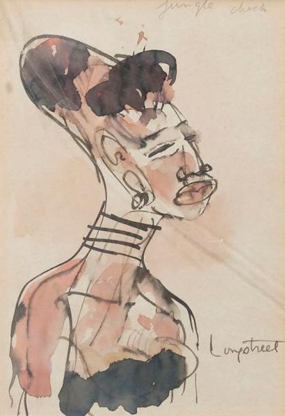 null Stephen LONGSTREET (1907-2002)

Portraits de jeunes élégantes

Deux aquarelles...