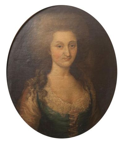 null Ecole FRANCAISE de la fin du XVIIIe siècle

Portrait de dame à la robe verte...