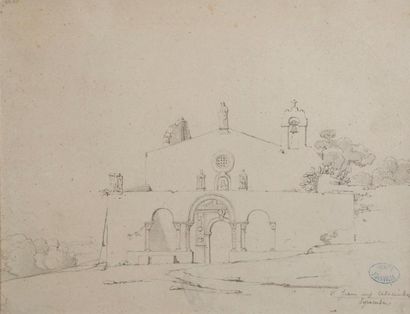 null Antoine Victor JOINVILLE

(Paris 1801 – 1849)

Vue de l’église Saint Jean aux...