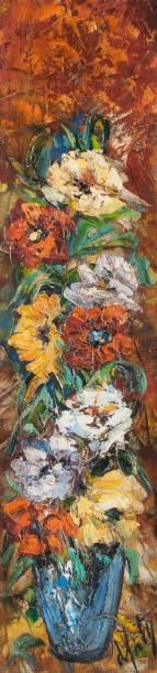 null Henry d'ANTY (1910-1998)

Vase de fleurs

Huile sur toile.

Signée en bas à...