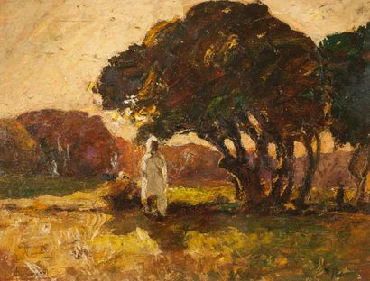 null Josèphe Victor COMMUNAL

(1876 – 1962)

Bédouin à l’ombre d’un arbre

Carton...