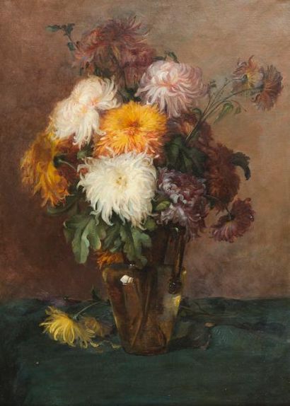 null M. LAUBIES

(Actif au XXème siècle)

Bouquet de chrysanthèmes

Toile 

81 x...