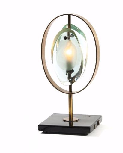 null Max INGRAND (1908-1969) & FONTANA ARTE

Lampe de table « Micro » à une lumière...