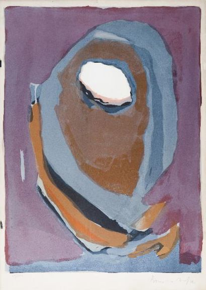 null BRAM VAN VELDE (1895 – 1981)

CYCLOPE. 1973

(Rivière 86)

Lithographie en couleurs...