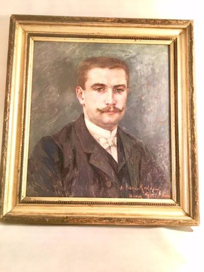 null Numa-François GILLET (1868-1940)

PORTRAIT D'HOMME, 1898

Huile sur toile

Signée,...