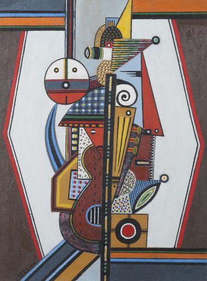 null Georges TERZIAN (né en 1939)

Composition cubiste

Huile sur toile, signée en...