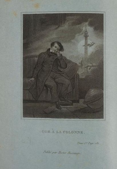 null HUGO. Victor. Odes et Ballades. Paris, Charles Gosselin, 1829. 2 vol. in-8,...